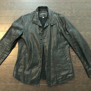 John Varvatos Button-Down Shirt Jacket